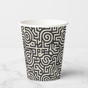 Vasos De Papel Ilusión óptica
