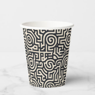 Vasos De Papel Ilusión óptica