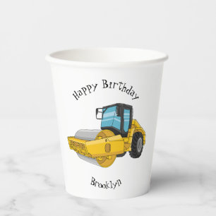 Vasos De Papel Ilustracion de personalizado de rodillos de carret