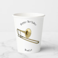 Ilustracion personalizado de Trombone