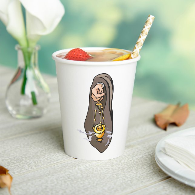 Vasos De Papel Incensos Católicos Censuran la adoración religiosa (Subido por el creador)