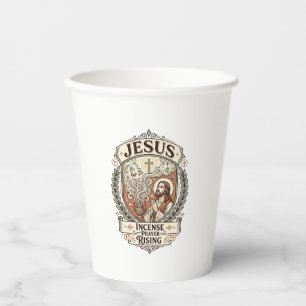 Vasos De Papel Incienso de Jesús Oración Ascendente Incienso de J