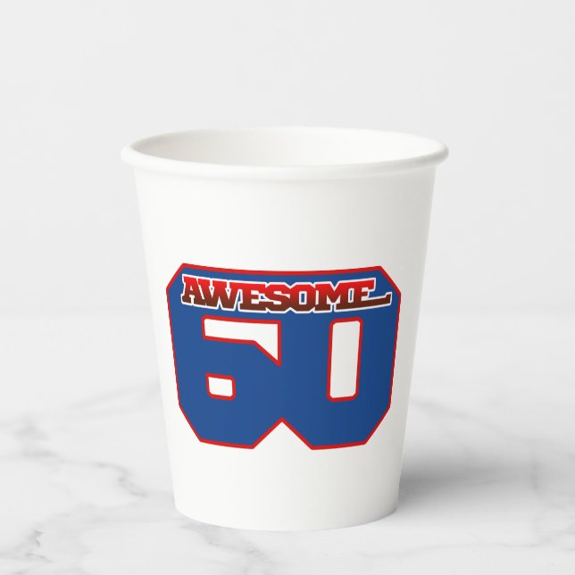 Vasos De Papel increíble 60 (Anverso)