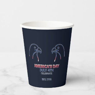 Vasos De Papel Independence Day / Día de la Independencia 2026