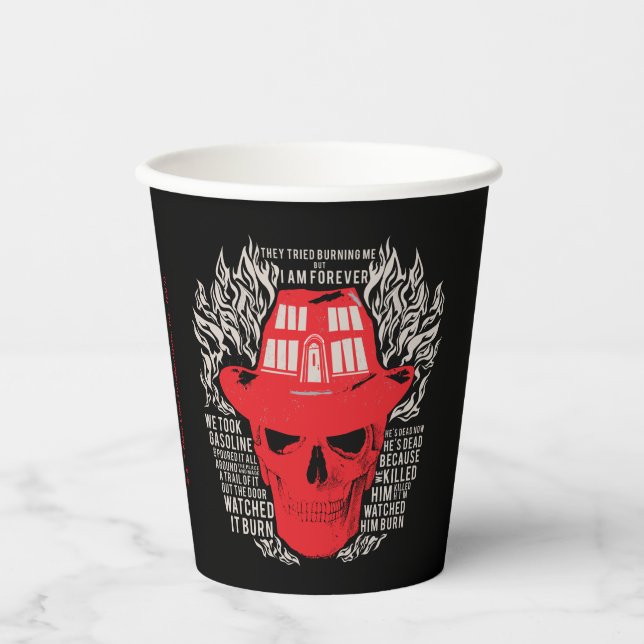 Vasos De Papel Intentaron Quemarme (Anverso)