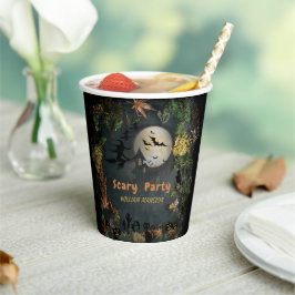 Vasos De Papel Invitación a planificador nocturno de Fiestas de H