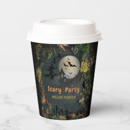 Vasos De Papel Invitación a planificador nocturno de Fiestas de H