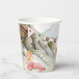 Vasos De Papel Invitación al cumpleaños de hadas