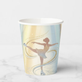 Vasos De Papel Invitación de cumpleaños elegante para patinaje so