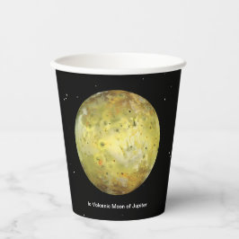 Vasos De Papel Io Luna volcánica de Júpiter