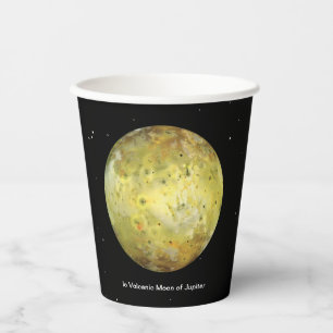Vasos De Papel Io Luna volcánica de Júpiter