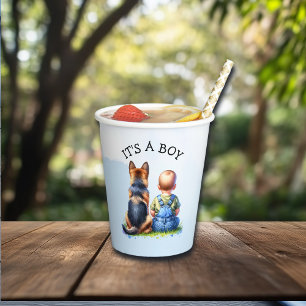 Vasos De Papel It's a Boy! BABY SHOWER