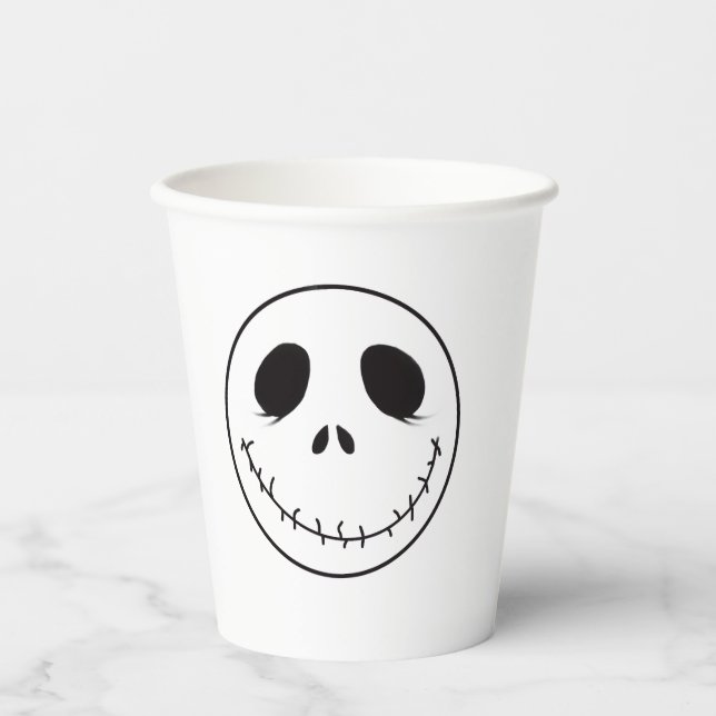 Vasos De Papel Jack Skellington (Anverso)