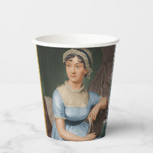 Vasos De Papel Jane Austen y sus novelas en tazas de papel