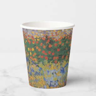 Vasos De Papel Jardín de flores - Vincent van Gogh