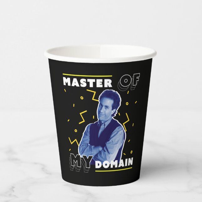 Vasos De Papel Jerry Seinfeld | Maestro de mi dominio (Izquierda)