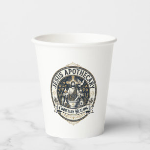 Vasos De Papel Jesús Farmacia Cristiana Sanación Jesús Farmacéuti