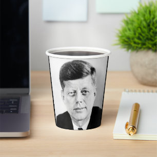 Vasos De Papel John Jack Kennedy Casa Blanca Presidencial de EE.