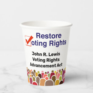Vasos De Papel John R. Lewis Voting Rights Advancement Act
