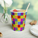 Vasos De Papel Judaica - Cups de papel - Regalos de estrellas jud<br><div class="desc">Vacaciones judías y planificación de eventos - Estrellas judías coloridas - Suministros Fiestas - Cups de papel - Mogen David - Estrella de David - Mezcla y Coincidencia - Festividades judías</div>
