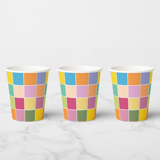 Vasos De Papel Jugadores de primavera lúgubres (Multi)