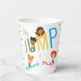 Vasos De Papel Jugar al Fiesta del Parque Trampoline