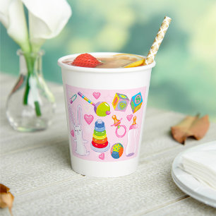 Vasos De Papel Juguetes para bebés y elementos esenciales para la