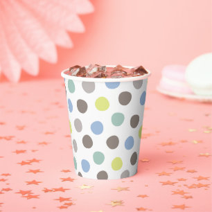 Vasos De Papel Juguetes para Niños Cumpleaños Infantil Pastel Azu