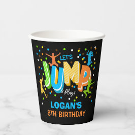 Vasos De Papel Jump Trampoline Birday Party Paper Cup