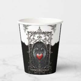 Vasos De Papel Juramentos Eternos Bajo Alas de Medianoche.