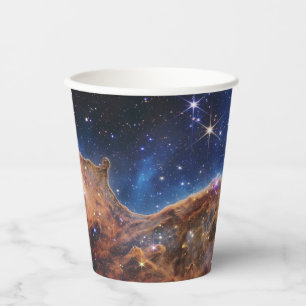 Vasos De Papel JWST James Webb Telescopio Espacial Acantilados Có