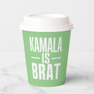 Vasos De Papel Kamala Es una Niña Malcriada