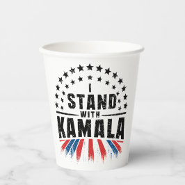 Vasos De Papel Kamala Harris