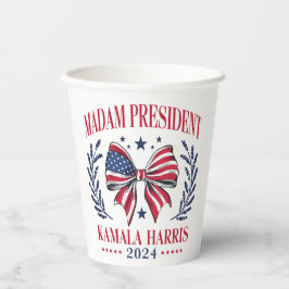 Vasos De Papel Kamala Harris