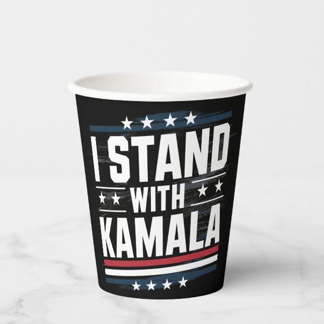 Vasos De Papel Kamala Harris (Anverso)