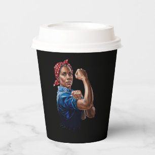 Vasos De Papel Kamala Harris 2024 Rosie La Remachadora Gata Sin H