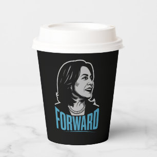 Vasos De Papel Kamala Harris Adelante