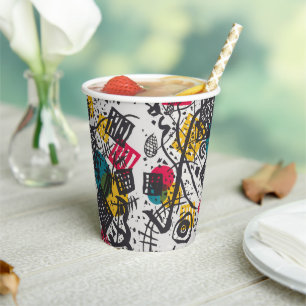 Vasos De Papel Kandinsky Antiguo Kleine Welten V Bauhaus Abstract