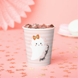 Vasos De Papel Kawaii Ghost Halloween