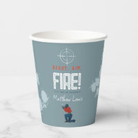 Kids Blue Paintball Boys Guay Birthday Party