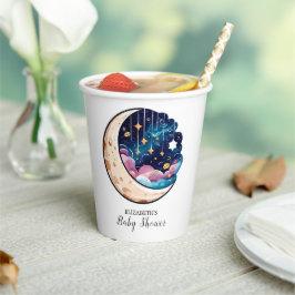Vasos De Papel Kids Twinkle Stars Baby Shower