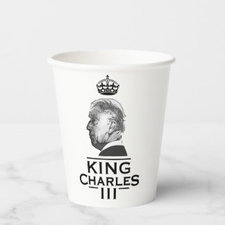 Vasos De Papel King Charles Third Coronation