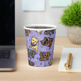 Vasos De Papel KiniArt Cairn Parade Cups de papel