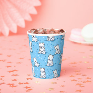 Vasos De Papel KiniArt Westies