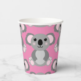 Vasos De Papel Koala Bear Cute Kid Cumpleaños Fiesta Cuestas