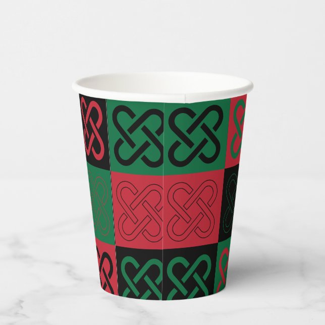 Vasos De Papel Kwanzaa - Umoja (Derecha)