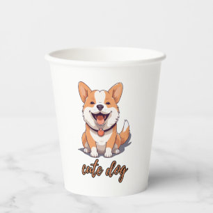 Vasos De Papel La camiseta clásica de mi pequeño Husky Perro