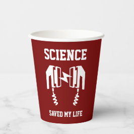 Vasos De Papel La ciencia salvó mi vida