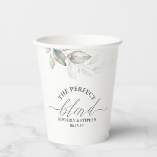 Vasos De Papel La combinación perfecta de elegancia de la vegeta