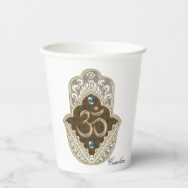 Vasos De Papel La elegante señal Ohm.